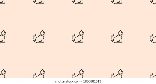 The dog sits in a seamless pattern, the image is suitable for use in fabrics, factories, printers and other graphic resources