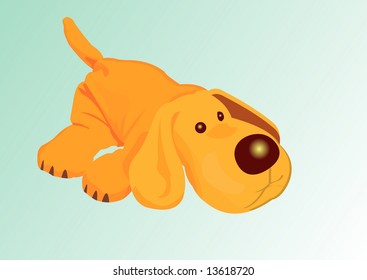 dog sniffing