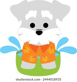 Dog, Songkran
Thai New Year, dog
Songkran festival, dog
Water splashing, dog