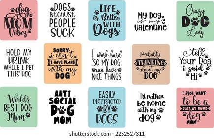 Dog Svg Bundle, Dog Svg