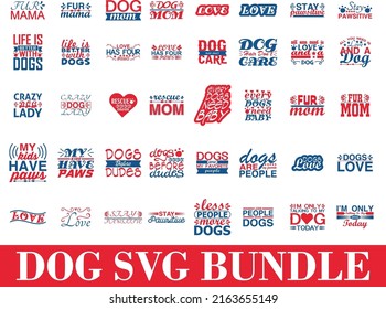 Dog Svg Bundle.Dog T-shirt Design Svg Bundle.