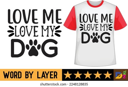 Dog svg t shirt design