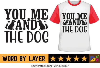 Dog svg t shirt design