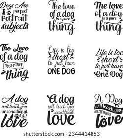 DOG SVG T SHIRT DESIGN BUNDLE