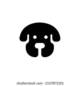 Dog Symbol Silhouette Dog Vector Stock Vector (Royalty Free) 2157872101 ...