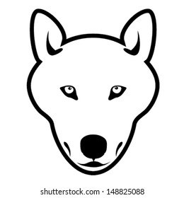 DOG SYMBOL VECTOR 