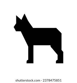 dog symbol vector illustration design
