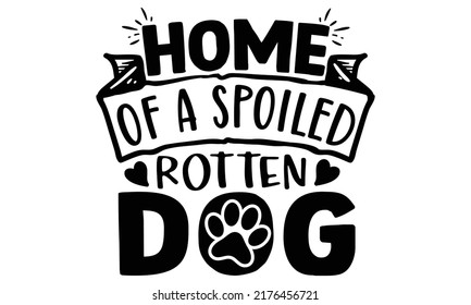 dog t shirt design for t shirt, Mug or bag or pod