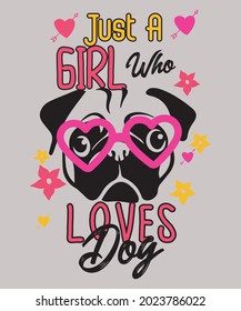 Dog t shirt design and print template. 100% vector and easy to editable.