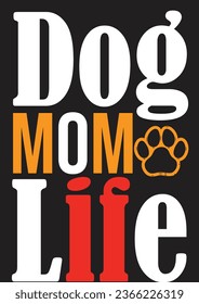 DOG T SHIRT DESIGN AND DOG TYPOGRAPHY POSTER DESIGN