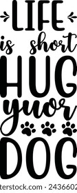 Dog t shirt design dog typography design dog design