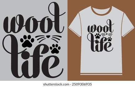 Dog t shirt design, Typography Custom Dog T Shirt Design