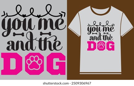 Dog t shirt design, Typography Custom Dog T Shirt Design