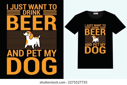 Dog t shirt design vector