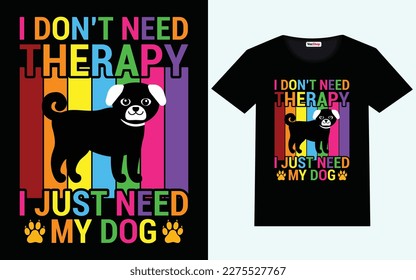 Dog t shirt design vector