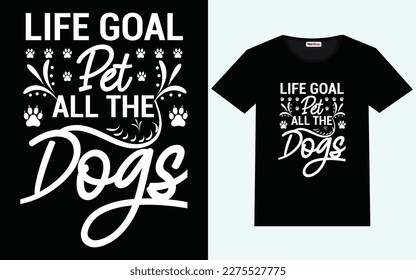 Dog t shirt design vector