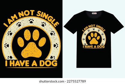 Dog t shirt design vector