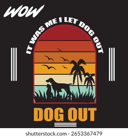   dog t- shirt design vector