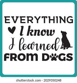 dog t shirt and svg design