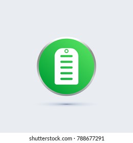 dog tag icon