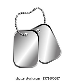 dog tag plate