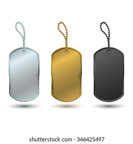 400+ Military Dog Tag Stock Illustrations, Royalty-Free Vector