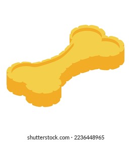 Dog toy icon isometric vector. Pet store. Animal accessory