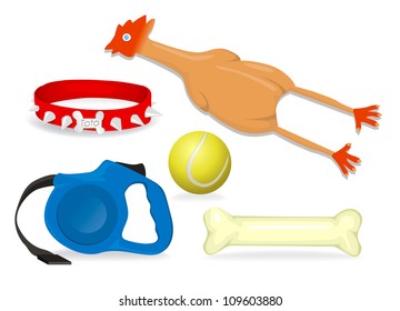 Dog toy set