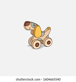 Dog Toy Vector Graphic design