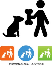 Dog trainer / reward icon