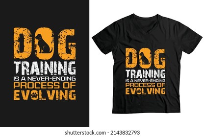 Entrenamiento de perros -diseños de camisas geniales.  plantilla de camisas personalizadas baratas