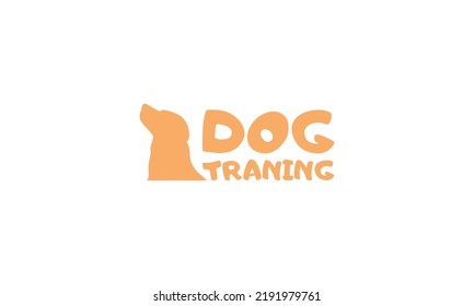 dog training logo icon vector isolated