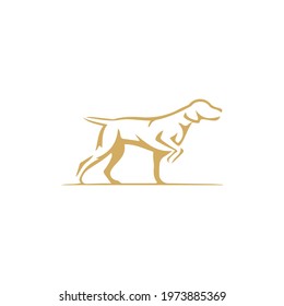 dog training logo vector illustration 