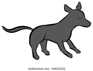 dog training poses