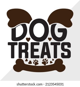 Dog Treats printable vector illustration