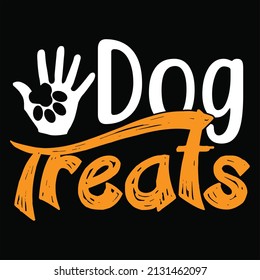 Dog Treats t-shirt design, vector file.