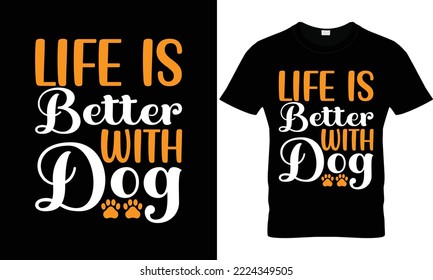DOG t-shirt design beautiful ball template 100% vector best Vector graphic for T-Shirt illustration and other uses. print ready File any products