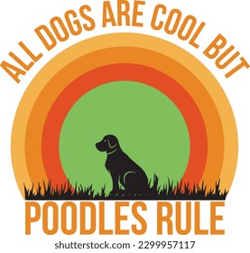 Paquete de diseño de camisetas de perro 