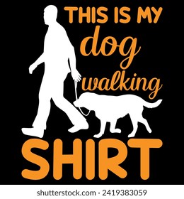 Dog T-shirt Design. Graphic and Illustration.