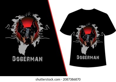 DOG T-SHIRT DESIGN with high quality vector .free print ready eps 