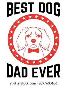 dog t-shirt design for dog lover 