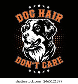 Dog  T-Shirt Design  Premium Vintage Typography and Vector Design