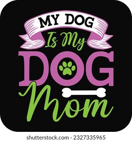 Dog T-Shirt Design, SVG, Sublimation Design