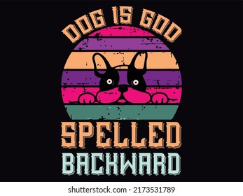 Dog t-shirt design vector file