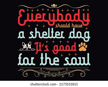 Dog t-shirt design vector file