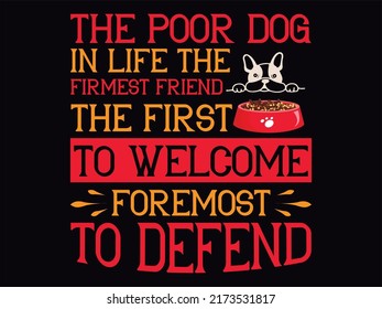 Dog t-shirt design vector file