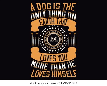Dog t-shirt design vector file