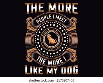 Dog t-shirt design vector file