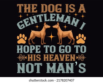 Dog t-shirt design vector file
