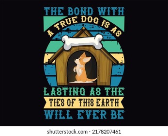 Dog t-shirt design vector file